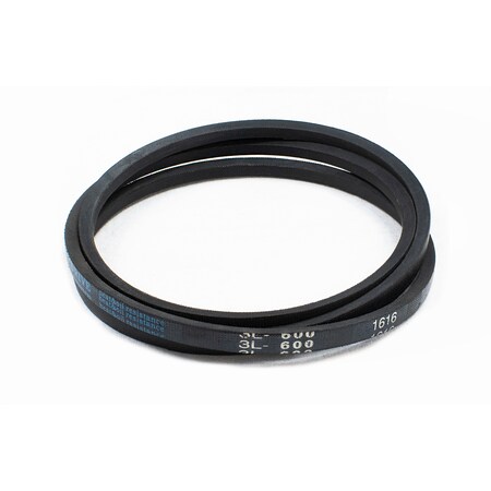 D&D 3L600 FHP V-Belt, 60 in Outside Length, 3/8 in Top Width, 7/32 in Thickness, 1 Ribs 3L600